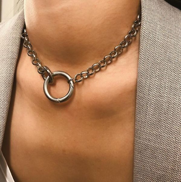simple cross chain pendant necklaces two ring clasp charm twisted chain punk circle golden silver sweater chain women men jewelry accessory
simple cross chain pendant necklaces two ring clasp charm twisted chain punk circle golden silver sweater chain women men jewelry accessory