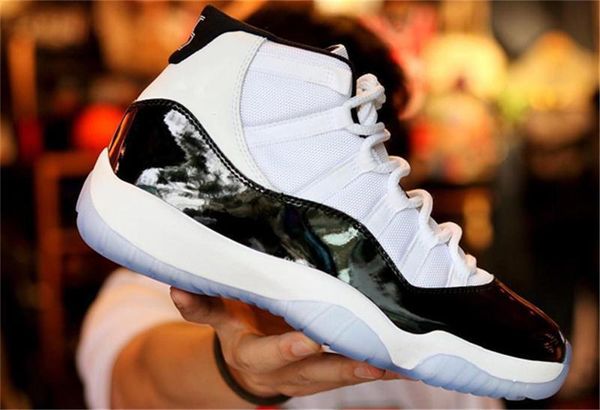 2020 new release 11 high concord 45 black white 11s basketball shoes for men authentic quality space jam 45 378037 -100 carbon fiber sneak
2020 new release 11 high concord 45 black white 11s basketball shoes for men authentic quality space jam 45 378037 -100 carbon fiber sneak