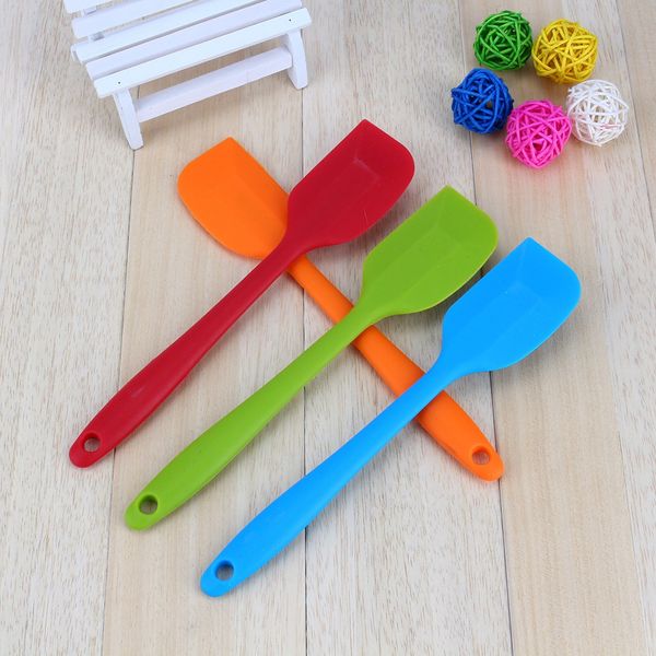 kitchen utensils multi-purpose silicone spatula cake cream mixing butter batter spatula scraper silicone baking tool