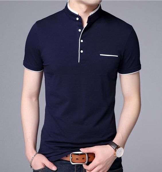 mandarin collar short sleeve shirt men spring summer new tee men clothing slim fit cotton t-shirts poloshirt, White;black
mandarin collar short sleeve shirt men spring summer new tee men clothing slim fit cotton t-shirts poloshirt, White;black