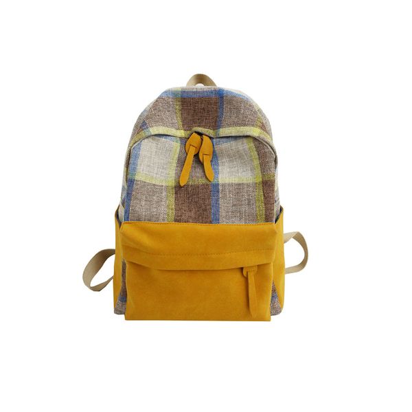 2019 cute cotton fashion backpack female backpacks design for girls plaid travel school simple personality harajuku luggage bag
2019 cute cotton fashion backpack female backpacks design for girls plaid travel school simple personality harajuku luggage bag