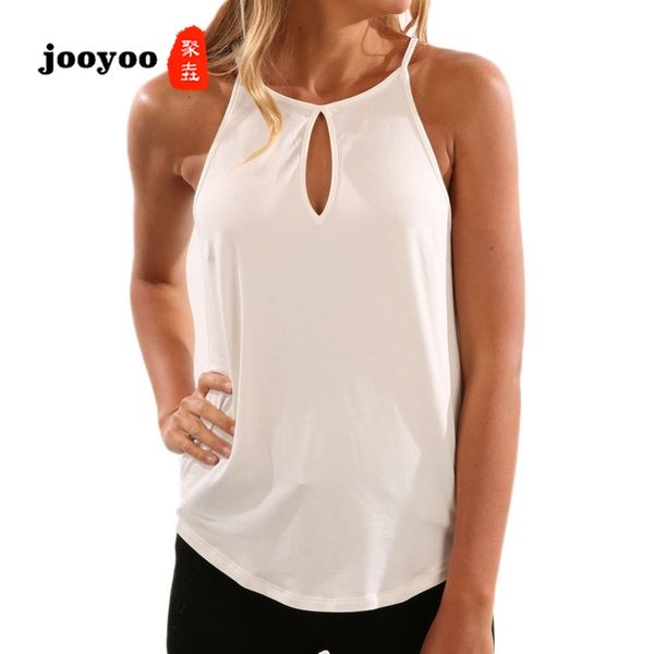 summer camis casual solid tank women's fashion sleeveless strap solid color women's vest t-shirt jooyoo, White
summer camis casual solid tank women's fashion sleeveless strap solid color women's vest t-shirt jooyoo, White