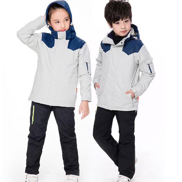 boy and girl outdoor hiking jacket children fleece warm ski suit windproof and waterproof two-piece jacket camping winter, Blue;black
boy and girl outdoor hiking jacket children fleece warm ski suit windproof and waterproof two-piece jacket camping winter, Blue;black