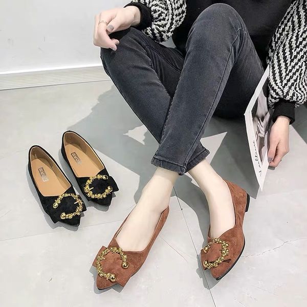 shallow mouth pointed single shoes women spring 2019 new korean version of a casual professional work shoes children's shoe tide, Black
shallow mouth pointed single shoes women spring 2019 new korean version of a casual professional work shoes children's shoe tide, Black