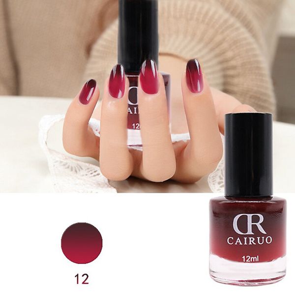 1pc varnish thermal nail art health nontoxic nail oil temperature changing color gel polish 9 colors 12ml
1pc varnish thermal nail art health nontoxic nail oil temperature changing color gel polish 9 colors 12ml