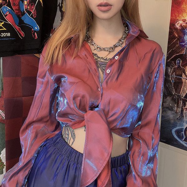 2019 autumn women casual turn-down collar button long sleeve lace up bow solid shirts fashion slim short blouse t1734884, White
2019 autumn women casual turn-down collar button long sleeve lace up bow solid shirts fashion slim short blouse t1734884, White