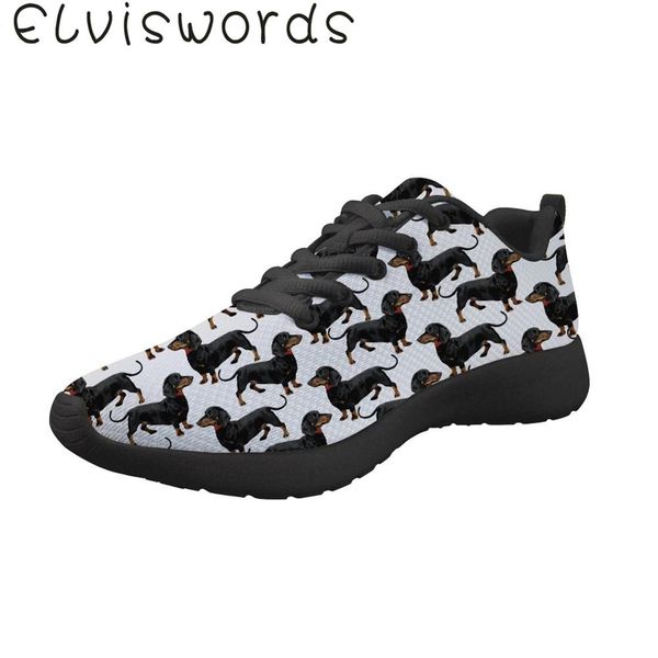 elviswords cute dachshund dog print women sport sneaker outdoor running shoes non-slip wear resisting breathable ladies leisure, Black
elviswords cute dachshund dog print women sport sneaker outdoor running shoes non-slip wear resisting breathable ladies leisure, Black