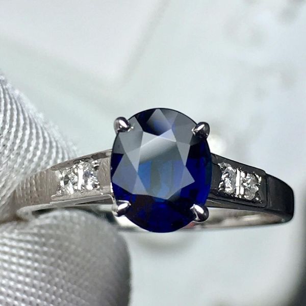 fine jewelry sapphire rings natural 1.12ct blue sapphire gemstone pure 18 k gold jewelry for women diamonds rings, Golden;silver
fine jewelry sapphire rings natural 1.12ct blue sapphire gemstone pure 18 k gold jewelry for women diamonds rings, Golden;silver