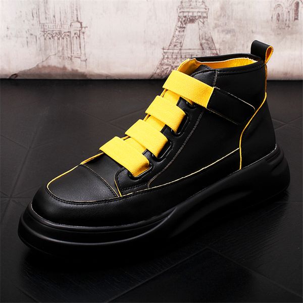 spring autumn fashion thick bottom sneakers men shoes fashion ankle boots men boots genuine leather shoes casual, Black
spring autumn fashion thick bottom sneakers men shoes fashion ankle boots men boots genuine leather shoes casual, Black