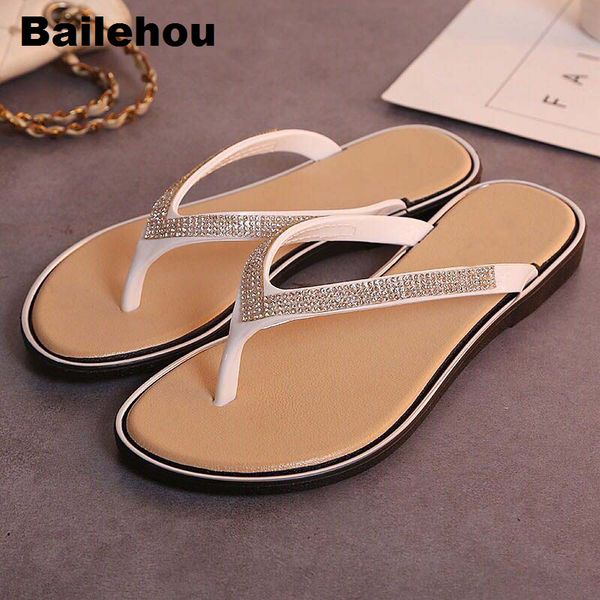 bailehou fashion women slippers crytal flip flops sandals slip on slides beach slipper flat casual shoes diamond bohemian shoes, Black
bailehou fashion women slippers crytal flip flops sandals slip on slides beach slipper flat casual shoes diamond bohemian shoes, Black