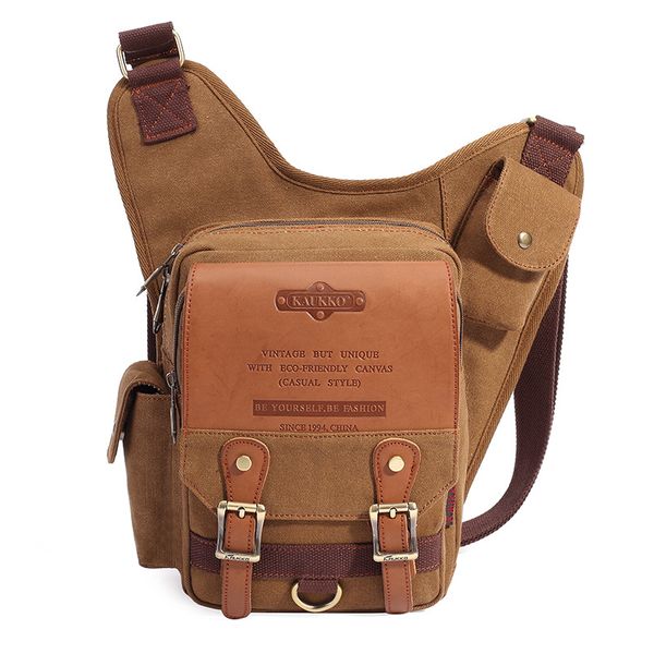 kaukko brand new style 2018 men's retro canvas bag travel male messenger bags crossbody bags fashion shoulder bag
kaukko brand new style 2018 men's retro canvas bag travel male messenger bags crossbody bags fashion shoulder bag
