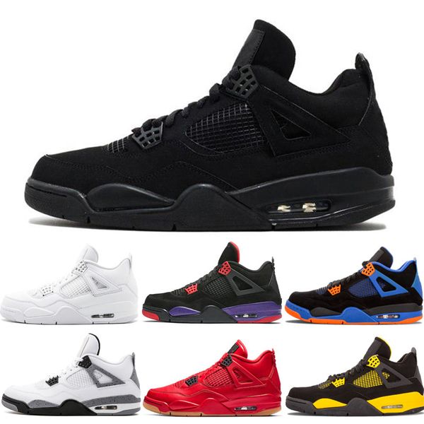 4 4s men basketball shoes black cat 2019 bred black gum thunder royalty tattoo flight nostalgia sport sneakers trainers
4 4s men basketball shoes black cat 2019 bred black gum thunder royalty tattoo flight nostalgia sport sneakers trainers