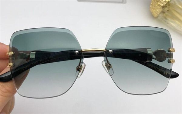 the latest fashion ladies sunglasses cutting frameless frame connect the lens design style 2209 uv protection eyewear, White;black
the latest fashion ladies sunglasses cutting frameless frame connect the lens design style 2209 uv protection eyewear, White;black