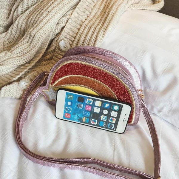 rainbow literary colorful personality small square bag wild shoulder messenger bag
rainbow literary colorful personality small square bag wild shoulder messenger bag