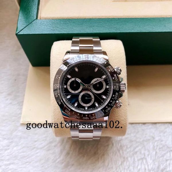 men's automatic watches 40mm ceramic bezel 116500 no chronograph movement stainless steel mens sport wrist watches, Slivery;brown 
men's automatic watches 40mm ceramic bezel 116500 no chronograph movement stainless steel mens sport wrist watches, Slivery;brown