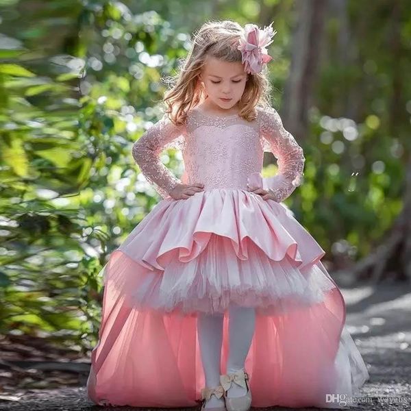 flower girls' dresses for wedding jewel neck full sleeve ruffles skirt toddler girl pageant gown bow tie kids clothes, White;blue
flower girls' dresses for wedding jewel neck full sleeve ruffles skirt toddler girl pageant gown bow tie kids clothes, White;blue