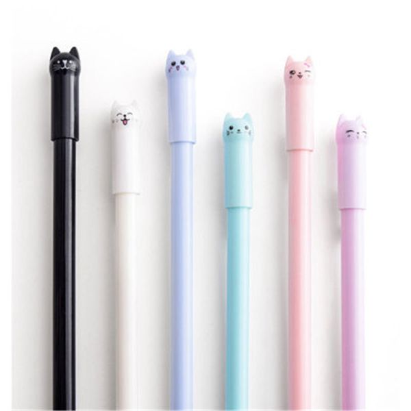 6pcs/set cute cat gel pen for student writing novelty stationery girls gel pen school office writing supplies exam spare
6pcs/set cute cat gel pen for student writing novelty stationery girls gel pen school office writing supplies exam spare