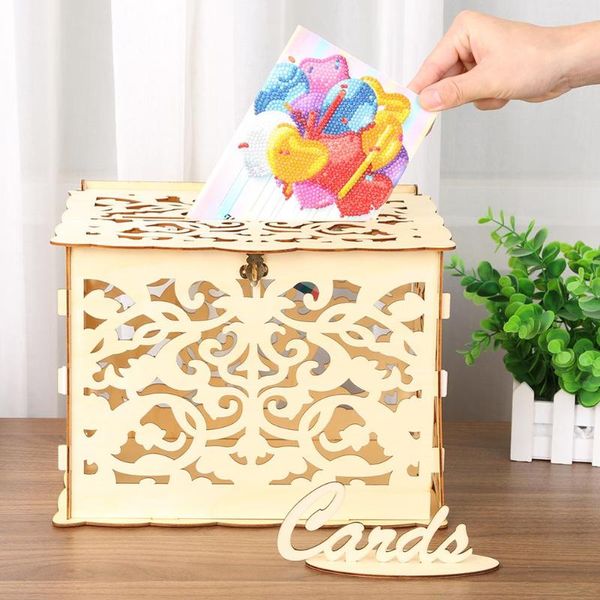 hollow carving wooden diy wedding gift card box decoration supplies card money box craft birthday party storage money
hollow carving wooden diy wedding gift card box decoration supplies card money box craft birthday party storage money