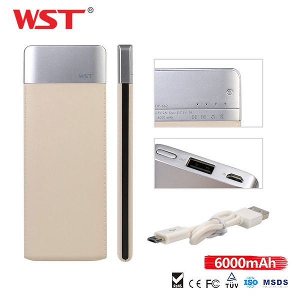 wst new style ultra thin slim power bank 6000mah usb external patchwork battery charger powerbank for xiaomi samsung iphone
wst new style ultra thin slim power bank 6000mah usb external patchwork battery charger powerbank for xiaomi samsung iphone
