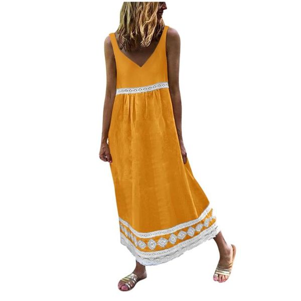 sagace dresses summer boho dress women print beach sundress sleeveless v-neck strap lace maxi dress draped holiday empire
sagace dresses summer boho dress women print beach sundress sleeveless v-neck strap lace maxi dress draped holiday empire