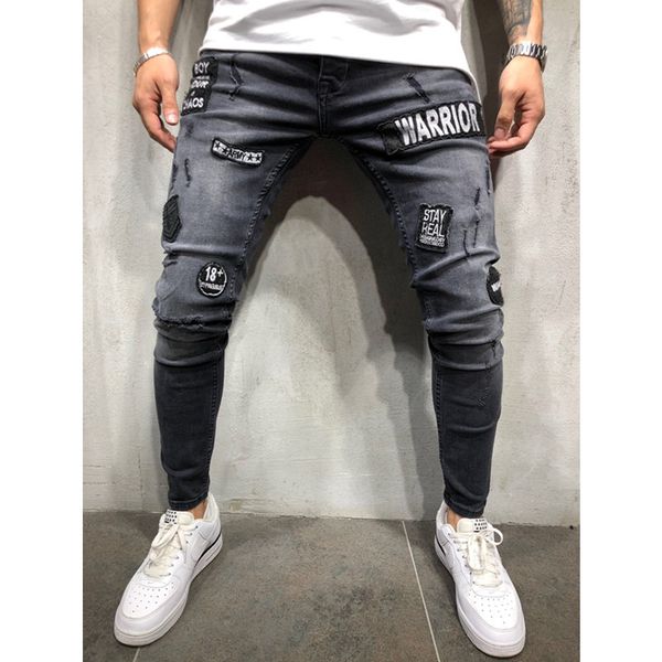 designer men streetwear hip hop ripped biker jeans destroyed frayed men motorcycle joggers skinny denim pants plus size s-3xl, Blue
designer men streetwear hip hop ripped biker jeans destroyed frayed men motorcycle joggers skinny denim pants plus size s-3xl, Blue