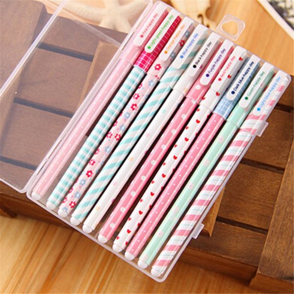 kawaii cartoon gel pen set cute korean stationery pens 10 pcs/lot small fresh floral for writting office school supplies gift
kawaii cartoon gel pen set cute korean stationery pens 10 pcs/lot small fresh floral for writting office school supplies gift