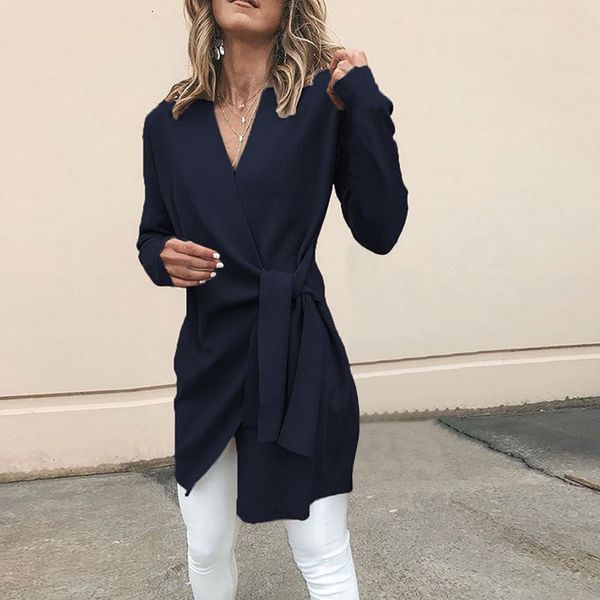 new 2019 women belt solid slim jackets autumn long sleeve coats v neck office ladies medium-long workwear casual female coats, Black
new 2019 women belt solid slim jackets autumn long sleeve coats v neck office ladies medium-long workwear casual female coats, Black