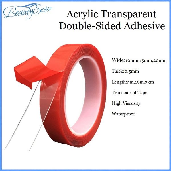 wholesale 10pcs acrylic transparent double sided tape used for hair extension wigs traceless nail hook waterproof adhesive, Black;brown 
wholesale 10pcs acrylic transparent double sided tape used for hair extension wigs traceless nail hook waterproof adhesive, Black;brown