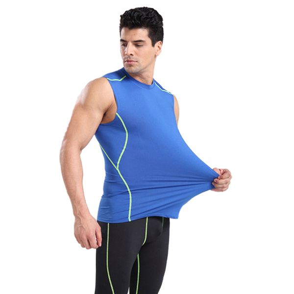 sports fitness men's vest tight stretch fabric breathable and quick-drying 3d personality design sports running exercise vest, Black;blue
sports fitness men's vest tight stretch fabric breathable and quick-drying 3d personality design sports running exercise vest, Black;blue