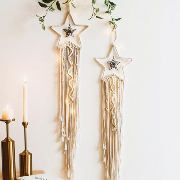 3 style bohemian chic macrame wall hanging tapestry moon star dreamcatcher wall decor boho woven knitted tapestries home decor
3 style bohemian chic macrame wall hanging tapestry moon star dreamcatcher wall decor boho woven knitted tapestries home decor