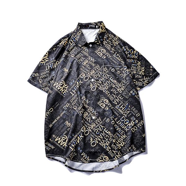 men's crime designer coat summer ulzzang-shirt mens loose-fit beach flower shirt hawaii seaside couples short-sleeved, Black;brown
men's crime designer coat summer ulzzang-shirt mens loose-fit beach flower shirt hawaii seaside couples short-sleeved, Black;brown