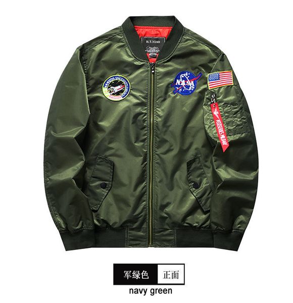autumn man leisure time trend thin section flight jacket will code loose coat, Black;brown
autumn man leisure time trend thin section flight jacket will code loose coat, Black;brown