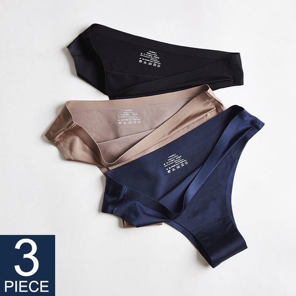 women's panties woman underwear seamless female t-back g-string thongs for ice silk panty 3pcs, Black;pink
women's panties woman underwear seamless female t-back g-string thongs for ice silk panty 3pcs, Black;pink