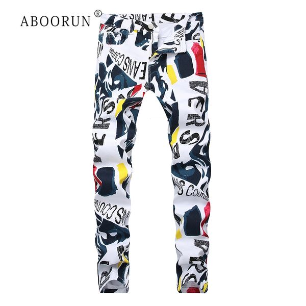 aboorun brand 2019 new men's fashion jeans men's white print stretch casual jeans slim trousers large size 40 42 r1649, Blue
aboorun brand 2019 new men's fashion jeans men's white print stretch casual jeans slim trousers large size 40 42 r1649, Blue