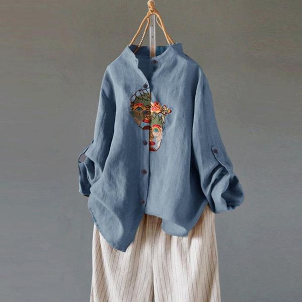 womens blouse cotton and linen plus size 5xl vintage embroidery casual blouse casual loose womens and blouses camisas #38, White
womens blouse cotton and linen plus size 5xl vintage embroidery casual blouse casual loose womens and blouses camisas #38, White