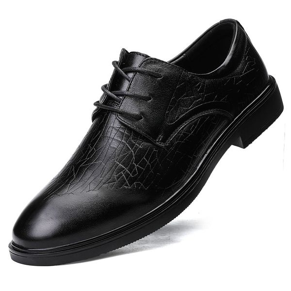 brand men shoes oxfords stripe men genuine leather dress shoes business formal flats plus size 46 *1639, Black
brand men shoes oxfords stripe men genuine leather dress shoes business formal flats plus size 46 *1639, Black