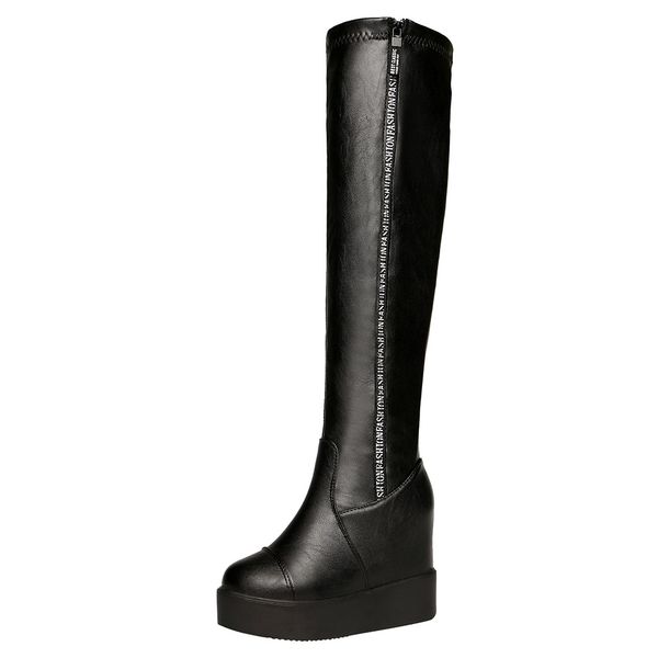 autumn winter women boots stretch slim thigh high boots fashion over the knee high heels shoes woman sapatos #new, Black
autumn winter women boots stretch slim thigh high boots fashion over the knee high heels shoes woman sapatos #new, Black