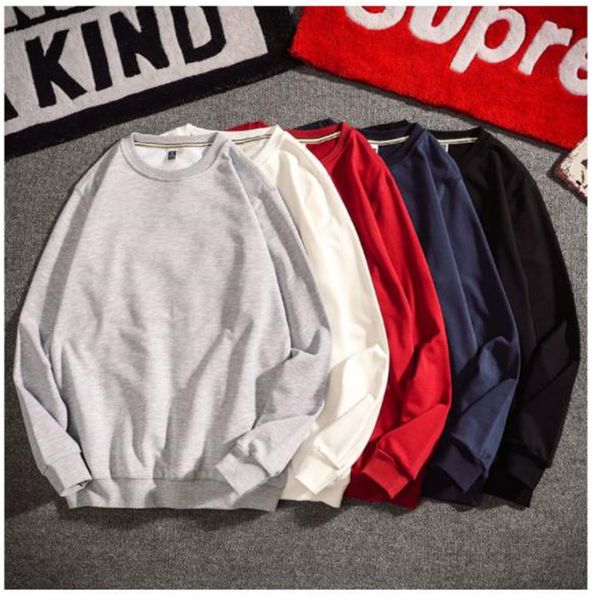 solid color mens designer hoodies casual loose long sleeved crew neck pullover sweatshirts fashion mens hoodies, Black
solid color mens designer hoodies casual loose long sleeved crew neck pullover sweatshirts fashion mens hoodies, Black