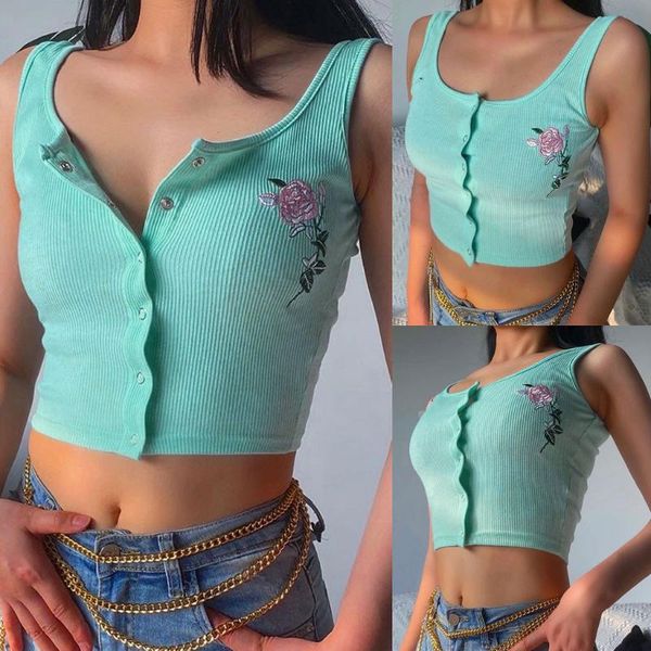 2020 women summer cardigan solid button embroidery floral sleeveless grosgrain harajuku summer korean hipster3.11, Gray;blue
2020 women summer cardigan solid button embroidery floral sleeveless grosgrain harajuku summer korean hipster3.11, Gray;blue