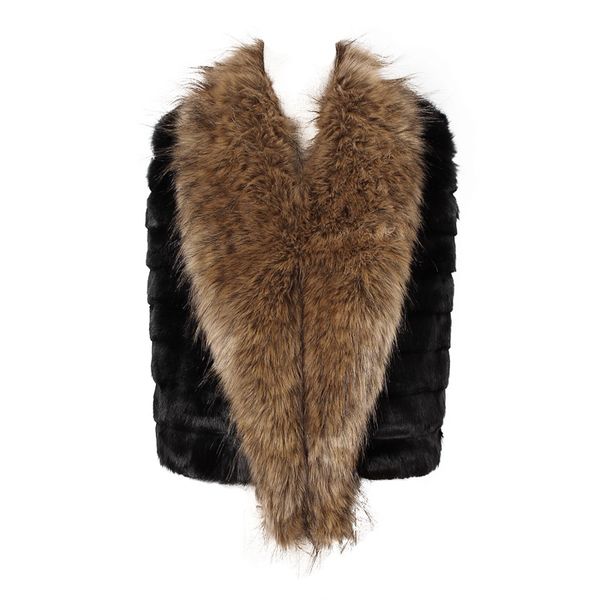 kwomen autumn winter faux fur vest plus size fluffy warm coat cloak solid color outwear vest, Black;white
kwomen autumn winter faux fur vest plus size fluffy warm coat cloak solid color outwear vest, Black;white