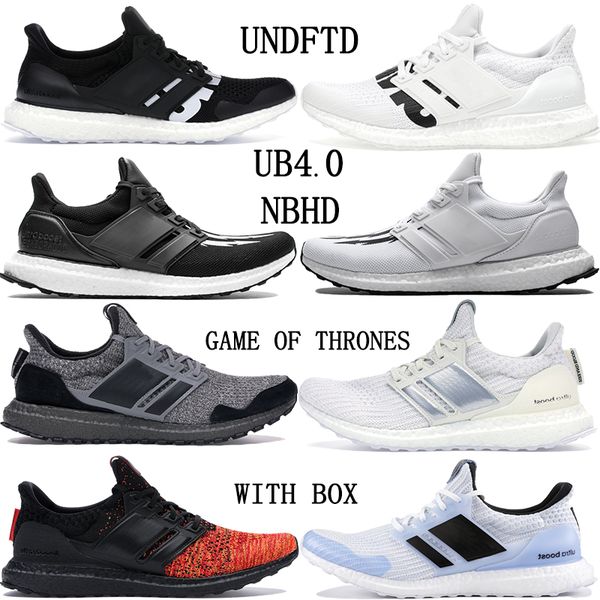 new primeknit ultraboost 4.0 game of thrones undftd black white men women running shoes triple black white midnight navy sneakers trainers, White;red
new primeknit ultraboost 4.0 game of thrones undftd black white men women running shoes triple black white midnight navy sneakers trainers, White;red