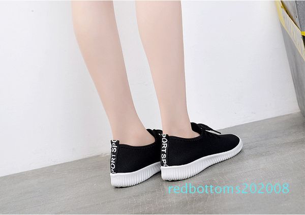 torridity women sneakers outdoor running shoes sports shoes mesh light bottom casual shoes r08, Black