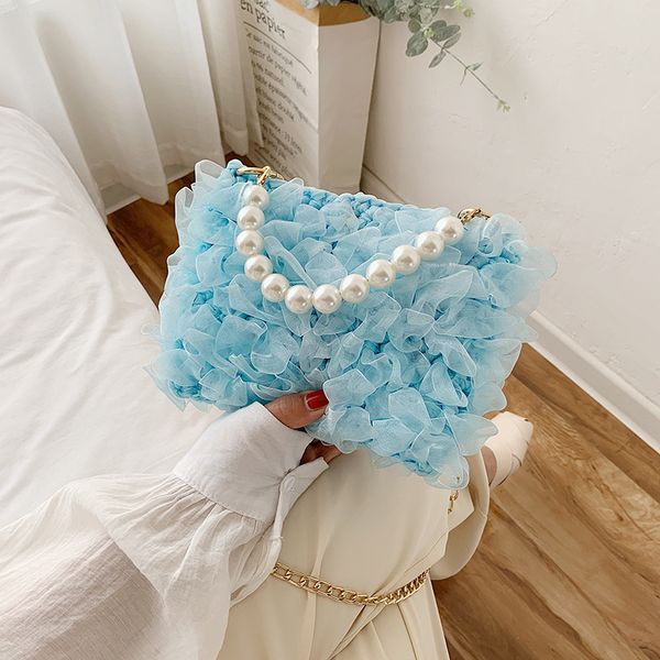 diy handmade bag hand-woven fairy pearl handbag female 2020 new fashion chain shoulder messenger bag
diy handmade bag hand-woven fairy pearl handbag female 2020 new fashion chain shoulder messenger bag