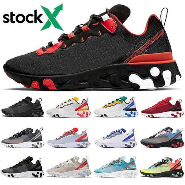 2020 stock x react element 55 87 bred men women running shoes triple black white tour gym red sail mens trainers sports sneakers
2020 stock x react element 55 87 bred men women running shoes triple black white tour gym red sail mens trainers sports sneakers