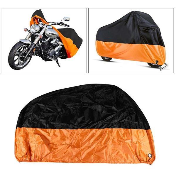 l/xl/2xl/3xl/4xl motorcycle cover waterproof protect rain dust uv motocycle case 190t outdoor motorbike protector elastic hem
l/xl/2xl/3xl/4xl motorcycle cover waterproof protect rain dust uv motocycle case 190t outdoor motorbike protector elastic hem
