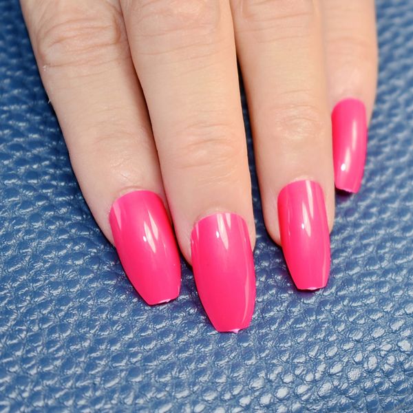 24pcs pink coffin long nails false nail full cover flat shape acrylic nail tips artificial nails fake fuax ongles, Red;gold
24pcs pink coffin long nails false nail full cover flat shape acrylic nail tips artificial nails fake fuax ongles, Red;gold