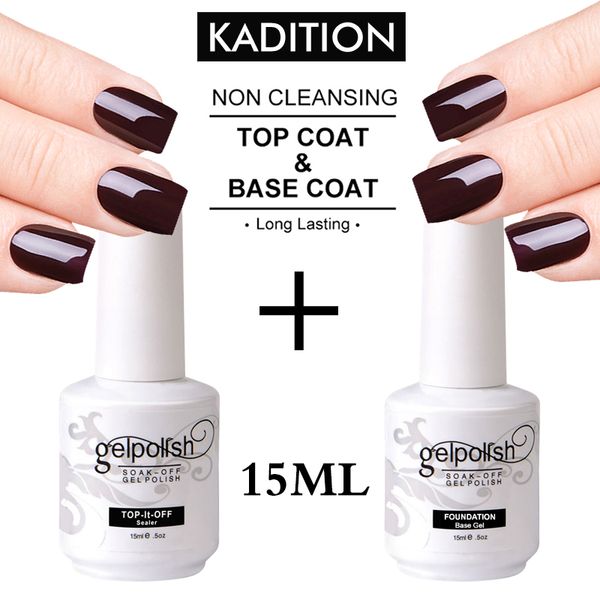 kadition new coat for the base coat 15 ml gel nails lacquer set soak base + oat nail polish for durable uv led varnish, Red;pink
kadition new coat for the base coat 15 ml gel nails lacquer set soak base + oat nail polish for durable uv led varnish, Red;pink