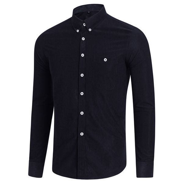 2019 new men's cotton high-grade brand shirt slim fit casual business men shirts fashion long sleeve dress shirts drop shipping, White;black
2019 new men's cotton high-grade brand shirt slim fit casual business men shirts fashion long sleeve dress shirts drop shipping, White;black