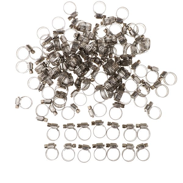 stainless steel hose clips worm drive fuel piping hose clamps fixed clamps 100pcs wholesale
stainless steel hose clips worm drive fuel piping hose clamps fixed clamps 100pcs wholesale