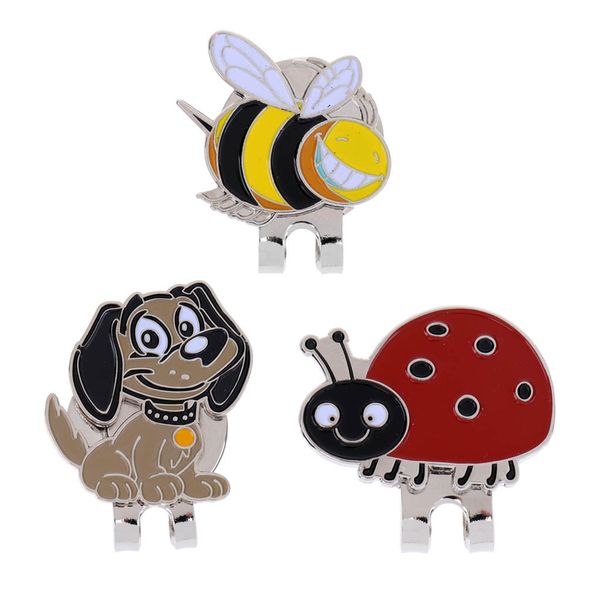 3pcs portable mini alloy golf ball marker with magnetic golf hat clips 
3pcs portable mini alloy golf ball marker with magnetic golf hat clips